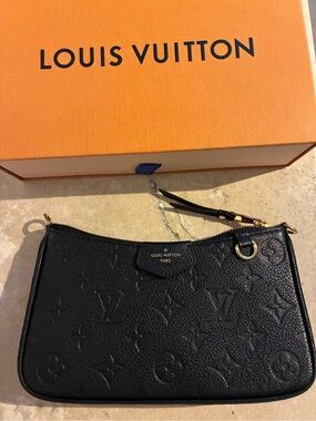 Louis Vuitton Black Monogram Empreinte